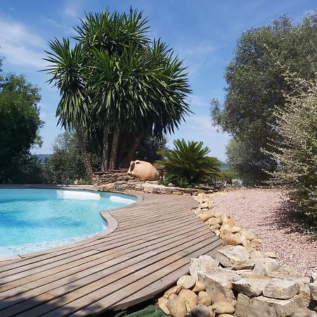 Beautiful Villa With A Stunning View Roujan Exteriör bild